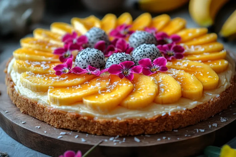 Fun and Colorful Fruit Pizza Recipe for Kids in Bali, Indonesia