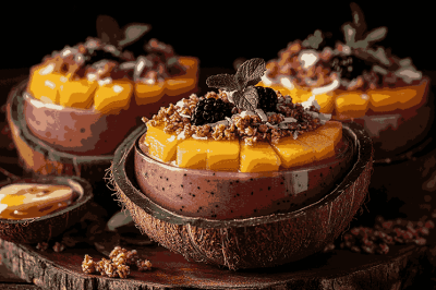 Вкусные смузи из тропических фруктов для детей на Бали: полезный рецепт