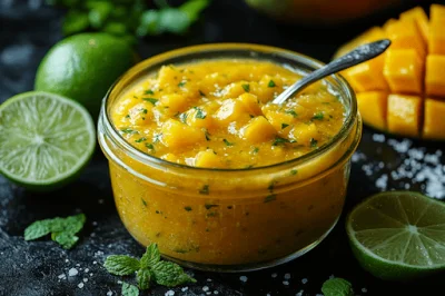 Menambahkan rasa Bali ke saus mangga