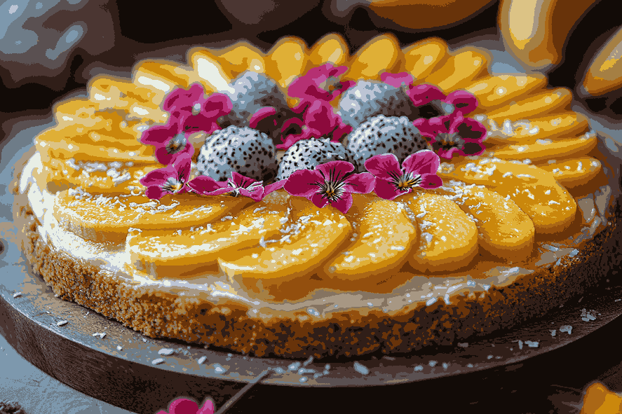 Ингредиенты для балийской фруктовой пиццы