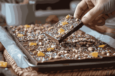 バリ風イースター・チョコレートバーク：家族で楽しむお菓子