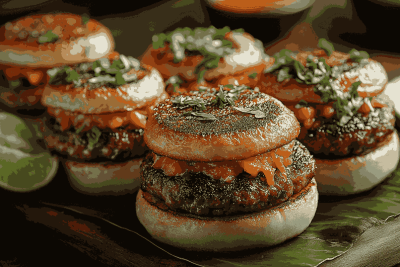 Mini Toast Burgers: Camilan Seru untuk Anak di Bali, Indonesia