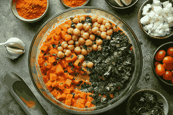 Resep Hummus Wortel Sehat dan Pitta Ala Bali | Langkah-2