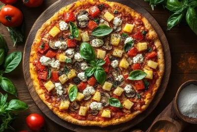 Resep Pizza Bebas Gluten Sehat yang Disukai Anak di Bali, Indonesia