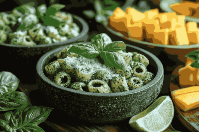 Resep Pea Pesto Pasta: Makanan Empasi Ala Bali untuk Anak