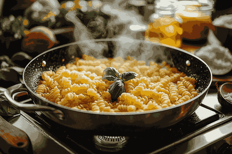 バリ風グリーンピースペストパスタ | ステップ-1