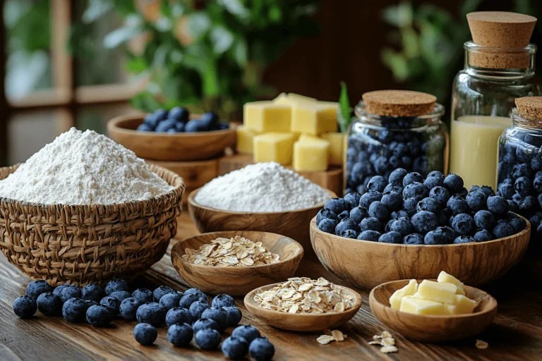 Bahan untuk Batang Kue Blueberry Ala Bali