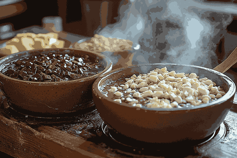 Resep Catur Cokelat Buah & Kacang Ala Bali untuk Anak-Anak | Langkah-2