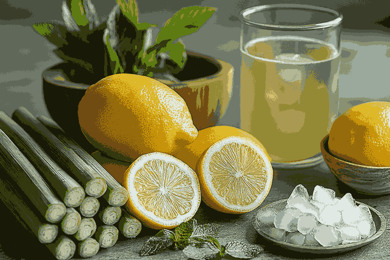 Es Lemon Segar Ala Bali | Bahan-Bahan