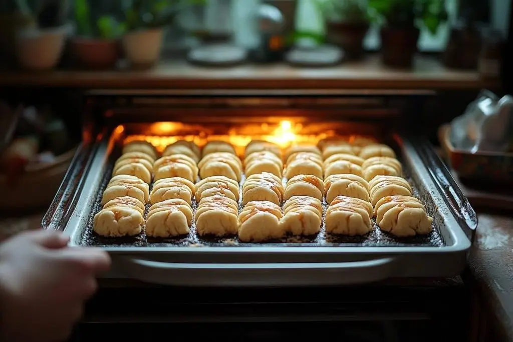 Kue jari penyihir dipanggang