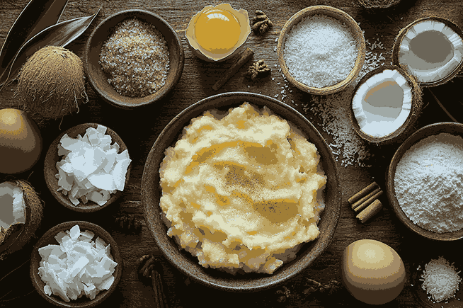 Bahan untuk Kue Feijoa ala Bali