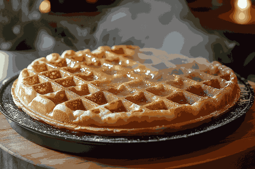 Masak wafel telur