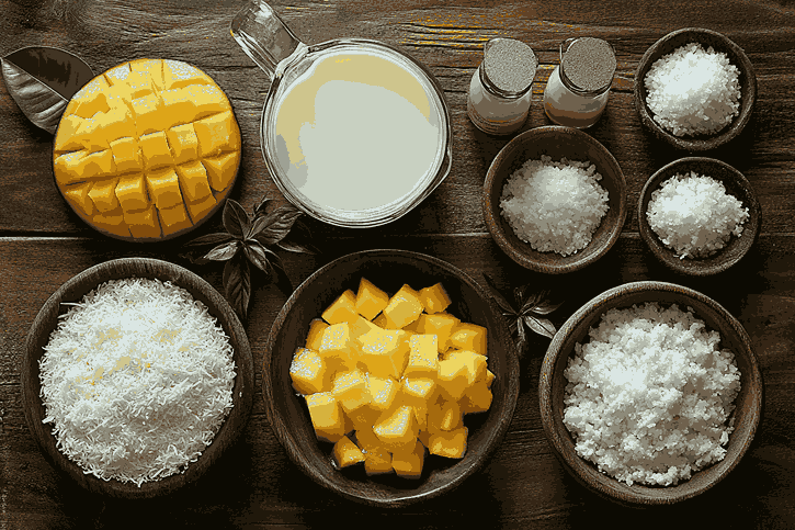 Bahan untuk es krim ala Bali