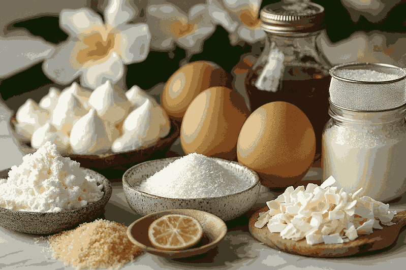 Cloud Meringues Ala Bali | Bahan-Bahan