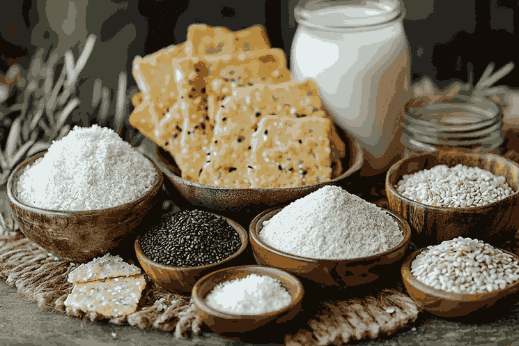 Roti Soda Rosemary Ala Bali | Bahan-Bahan