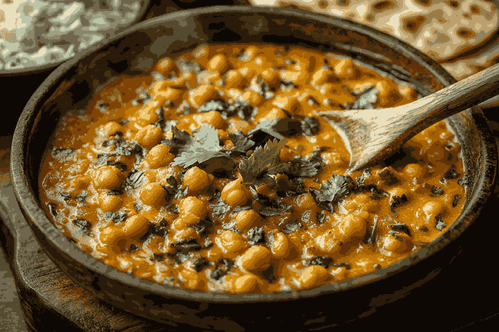 Детский нутовый карри на Бали: быстро и вкусно
