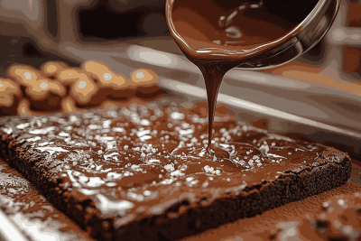 Brownies Cokelat Sederhana untuk Anak Tinggal di Bali, Indonesia