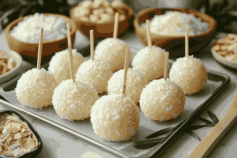 Vanilla Chick Biscuit Pops Ala Bali | Langkah-2
