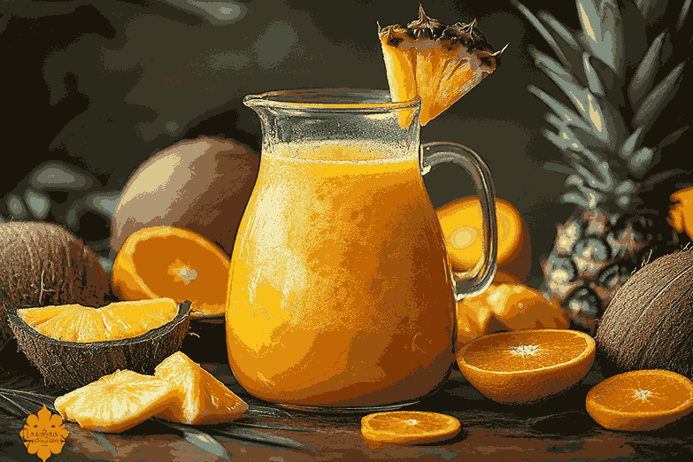 Halloween Punch Ala Bali | Langkah-2