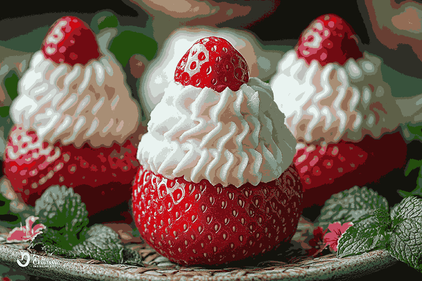 Merakit Strawberry Santas
