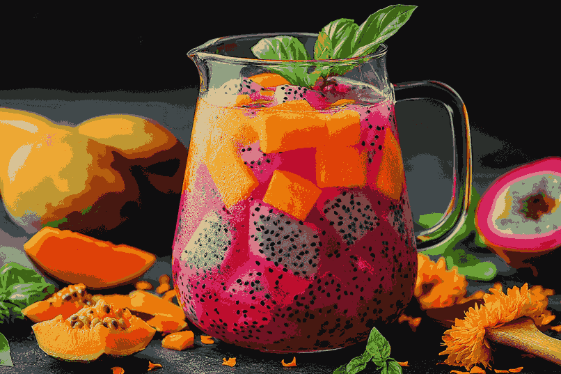 Halloween Punch Ala Bali | Langkah-3