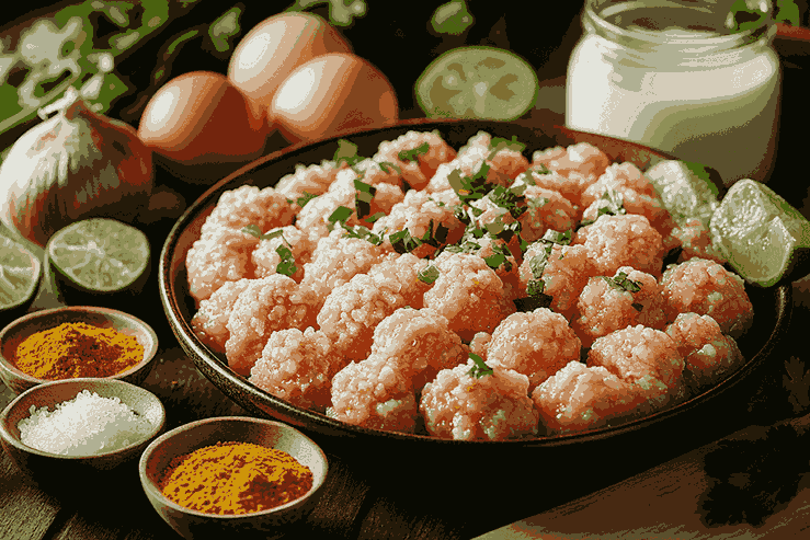 Балийские мясные шарики | Ингредиенты
