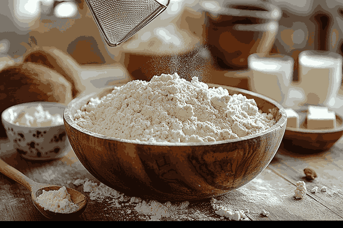 Siapkan peralatan baking untuk kue polos