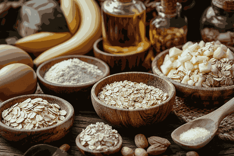 Bahan untuk Susu Stroberi ala Bali