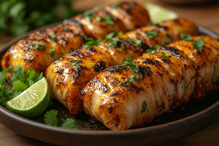 Вкусные Роллы с Свининой и Хойсином для Детей на Бали