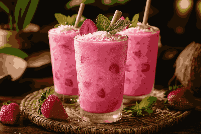 Susu Stroberi Sehat Anak Bali