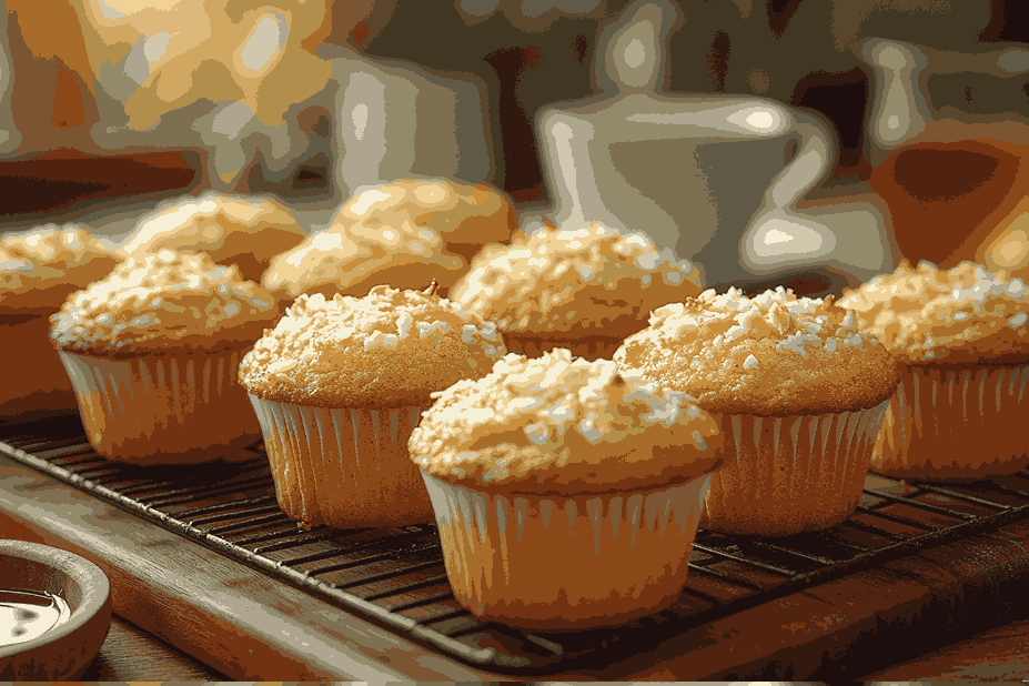 Dinginkan dan sajikan muffin wortel