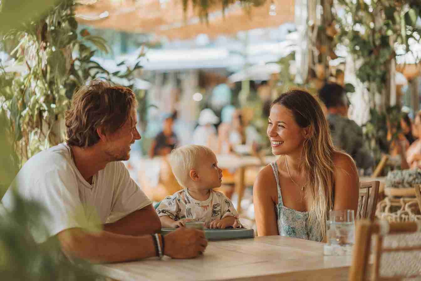 Family-Friendly Beach Clubs & Cafés with Kid Zones